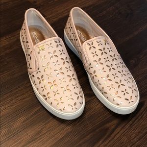 Authentic Michael Kors slip on tennis shoes